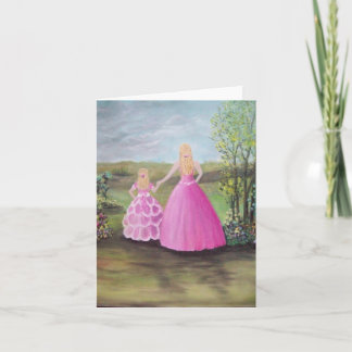 Tarjeta Bonito rosado