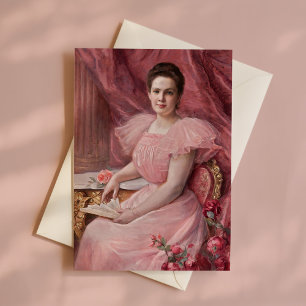Tarjeta Bonito rosado   Paul De La Boulaye
