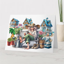 Tarjeta Bonito Senior Lady - Vea Inside -