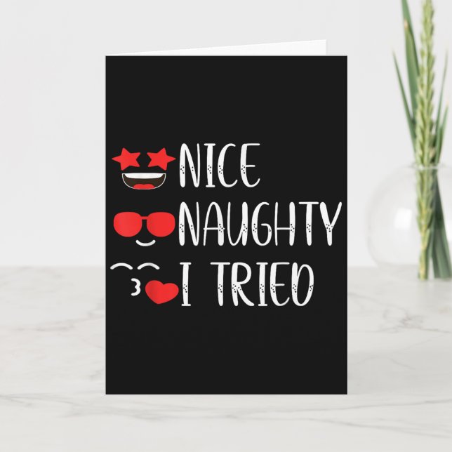 Tarjeta Bonito Travieso Lo Intenté  (Anverso)