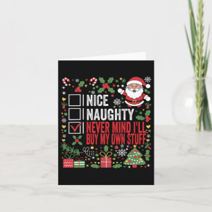 Tarjeta Bonito Travieso No Importa Compraré Mis Propias Co