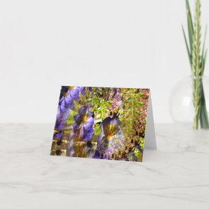 Tarjeta Bonitos Petunias......