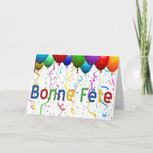Tarjeta Bonne Fête