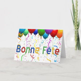 Tarjeta Bonne Fête