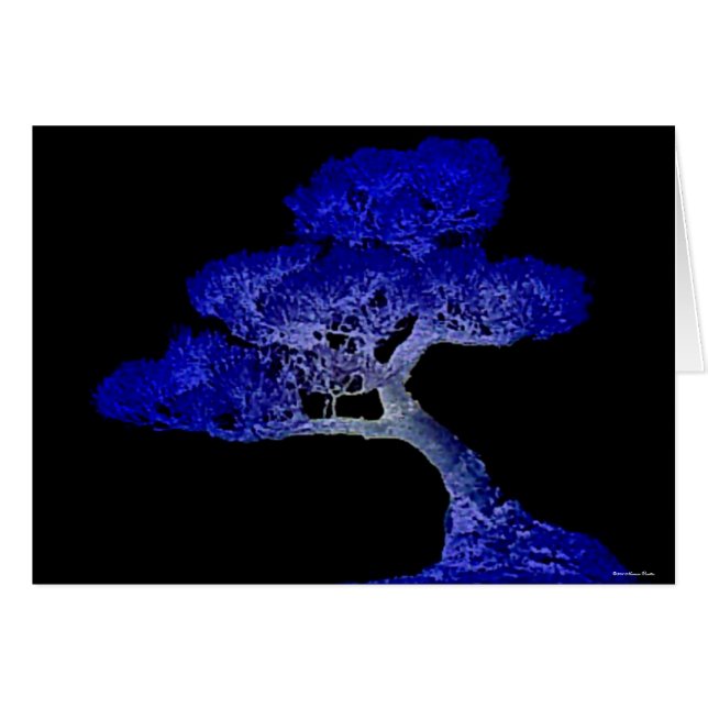 Tarjeta Bonsai (Anverso (Horizontal))