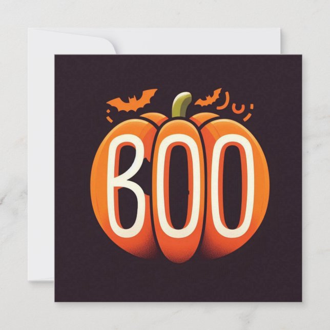 Tarjeta ¡Boo! (Anverso)