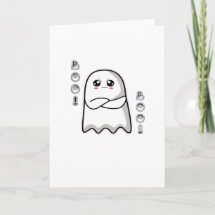 Tarjeta Boo De Desaprobación Clásico Retro