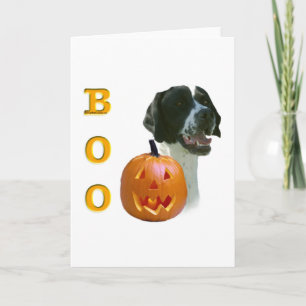 Tarjeta Boo de puntero recubierto de negro