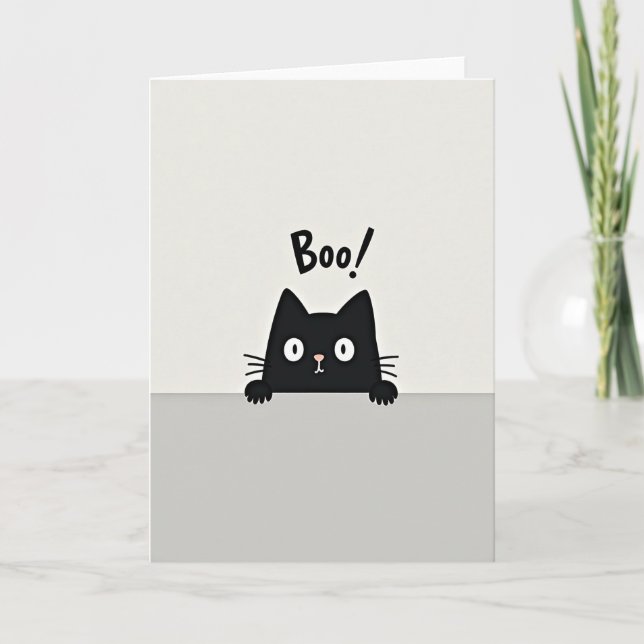 Tarjeta Boo From The Shadows (Anverso)