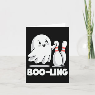Tarjeta Boo-ling Funny Halloween Bowling