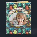 Tarjeta Boo Octopus Cute Multicolor Kids Cumpleaños<br><div class="desc">Adorable diseño de pulpo para la ducha de bebé o la fiesta de cumpleaños del niño. Bañada de octopi y diversión.</div>
