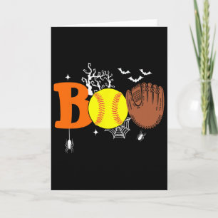 Tarjeta Boo Softll Halloween Espeluznante Halloween Softll
