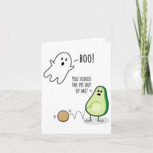 Tarjeta Boo te asustó la fosa fuera de mí divertido fantas