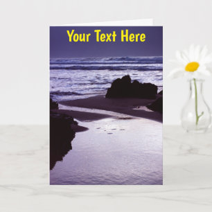 Tarjeta Boobys Bay personalizable, Cornualles