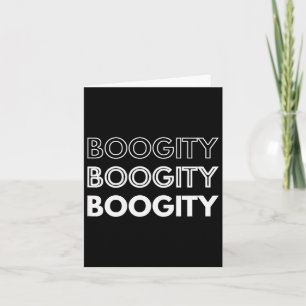 Tarjeta Boogity _ Palabras Divertidas En