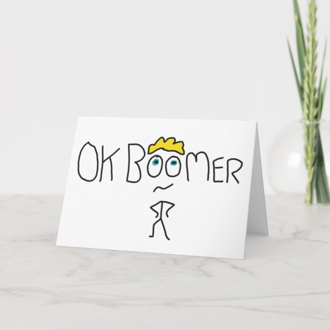 Tarjeta Boomer OK (Anverso)