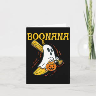 Tarjeta Boonana Cute Ghost Nana Halloween Vestidos Hombres