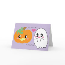 Tarjeta BOOtiful Pumpkin Love Greeting