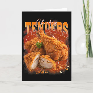 Tarjeta Bootleg Rap Vintage 1990s Chicken Tenders Funny Me