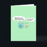 Tarjeta Booy Call Funny Comic Birthday card - 003<br><div class="desc">Graciosa tarjeta de cumpleaños rápida. "El llamado abusivo adquiere un significado completamente nuevo a nuestra edad"</div>