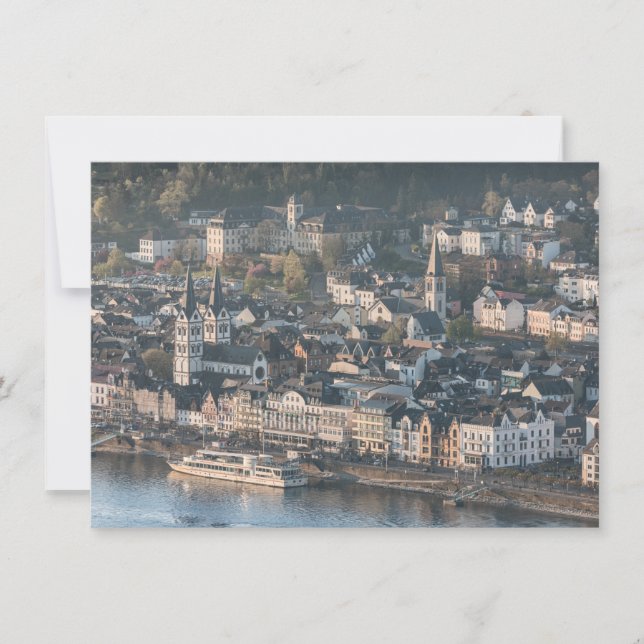 Tarjeta Boppard Germany (Anverso)