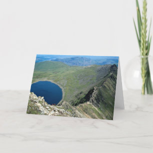 Tarjeta Borde delantero de Helvellyn, distrito del lago, E