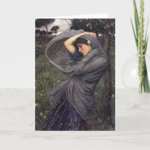 Tarjeta Boreas, J.W. Waterhouse, 1903