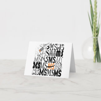 Tarjeta "Borrar MS" Notecard