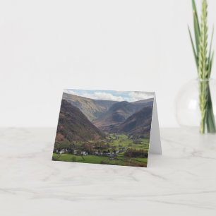 Tarjeta Borrowdale y Stonethwaite Fell