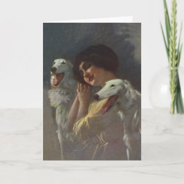 Tarjeta Borzoi Friends Card