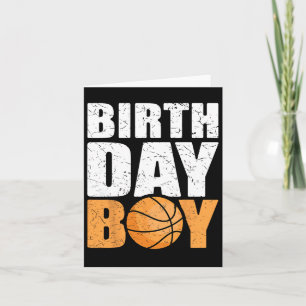 Tarjeta Bósforo futuro del partido temático Birthday Boy B