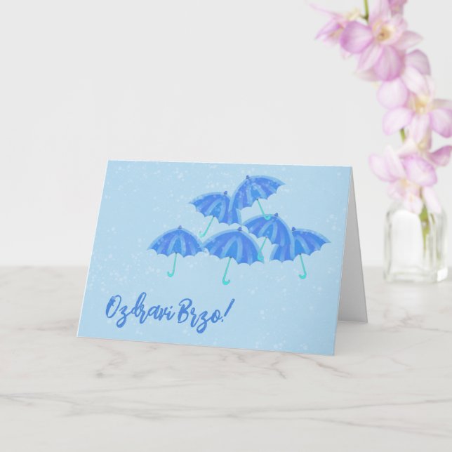 Tarjeta bosnia para el bienestar (Orquídea)