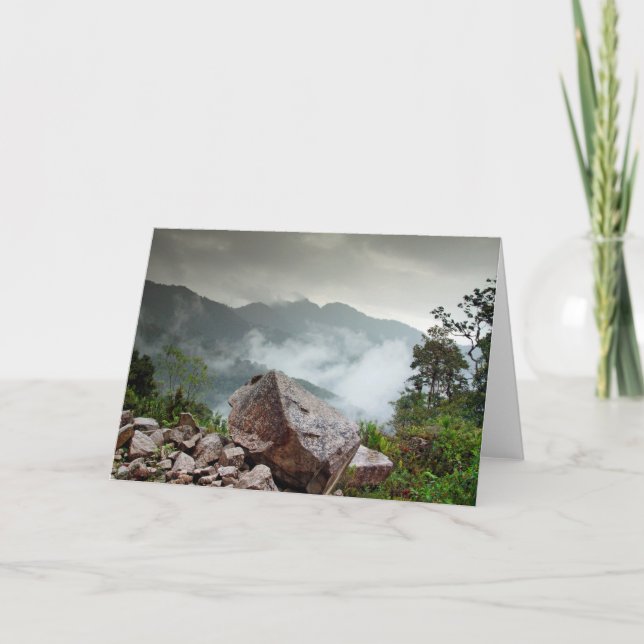 Tarjeta Bosque de nube (Anverso)