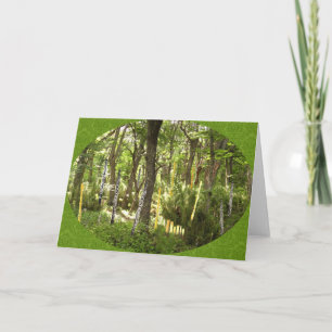 Tarjeta Bosque de Oboe