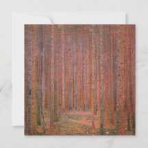 Bosque Fir Tree (por Gustav Klimt)