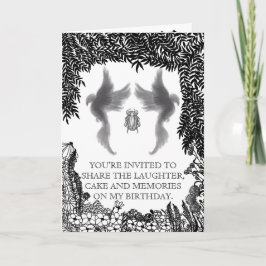 Tarjeta Bosque Mágico de Fantasía Caprichoso