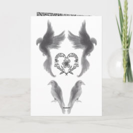 Tarjeta Bosque mágico de fantasía de hadas (Tarjeta de fel