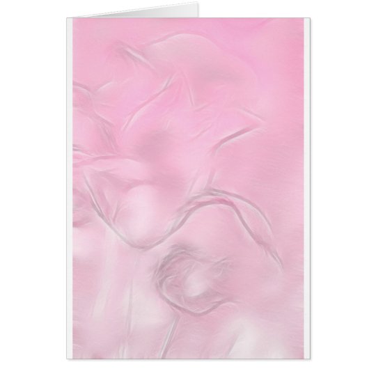 Tarjeta Bosquejo de la flor de dos tulipanes en rosa