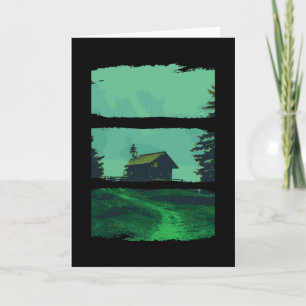 Tarjeta bosques, diseño forestal