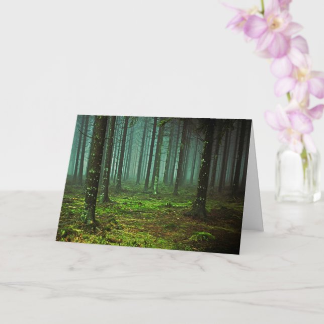 Tarjeta Bosques encantados 1 (Orquídea)