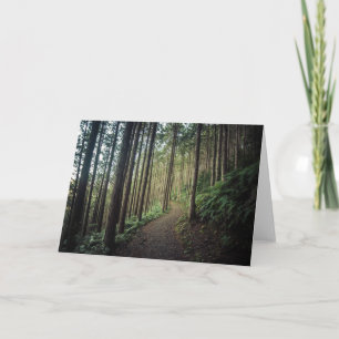 Tarjeta Bosques Montañas de Wakayama Japón