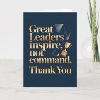 Tarjeta Boss or Mentor Thank You Card