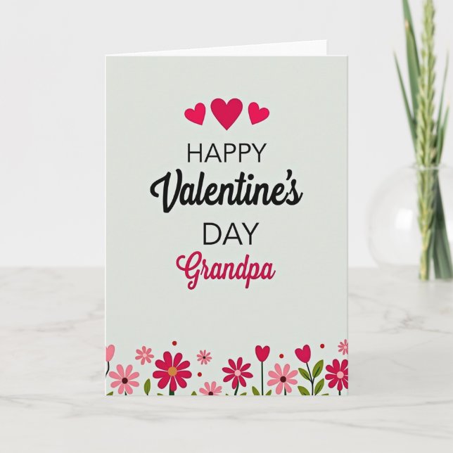 Tarjeta Botánica de Corazón (Anverso)