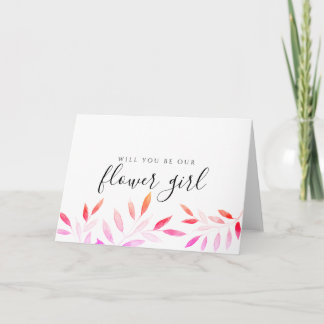 Tarjeta Botánica Rosa Serás Nuestra Niña De Flores