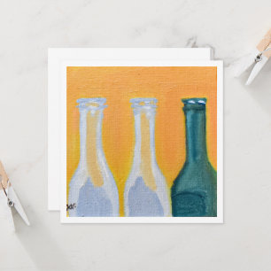 Tarjeta Botella de refresco vacía