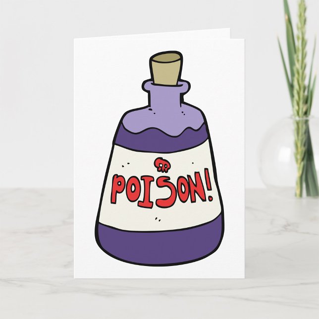 Tarjeta Botella Púrpura De Veneno (Subido por el creador)
