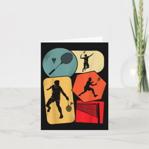Tarjeta Botes de Badminton Shuttle Niños Jóvenes