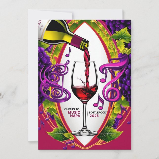 TARJETA Bottle Rock Napa Valley (Anverso)