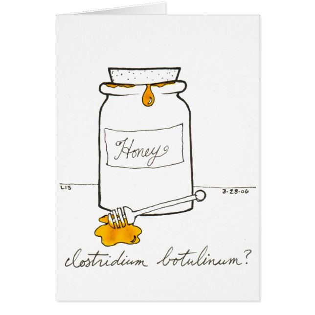 Tarjeta Botulinum de clostridium (Frente)