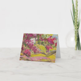 Tarjeta Bougainvillea jamaiquina / Notecard